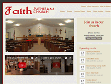 Tablet Screenshot of faithrogueriver.org